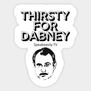 Thirsty for Dabney: Speakeasily vs the '80s Sticker